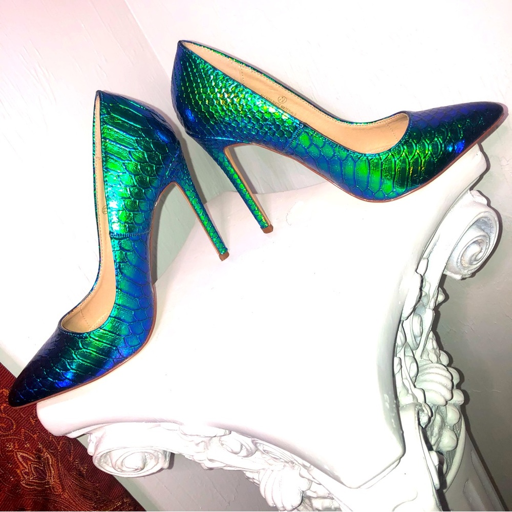 Liliana Mermaid Stilettos
